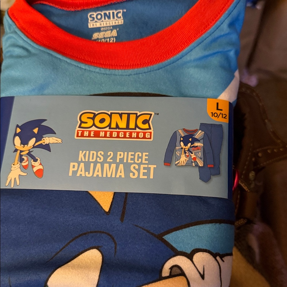 Sonic the Hedgehog Kids 2 Piece Pajama Set